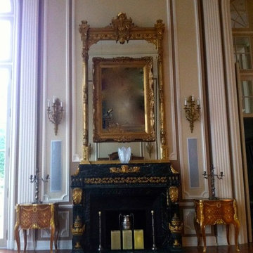 Oversize Overmantel Mirror