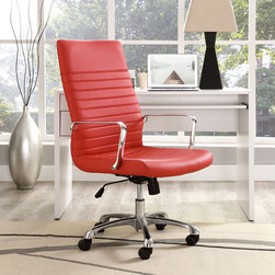 Modway Finesse Highback Office Chair - SKU: EEI-1061-BGR - Office Chairs