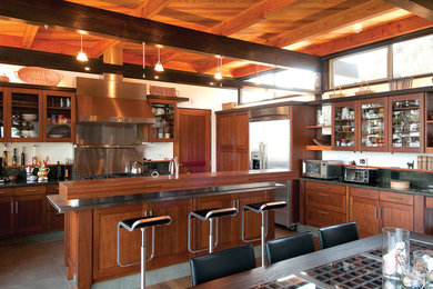 Mountain style kitchen photo in New Orleans