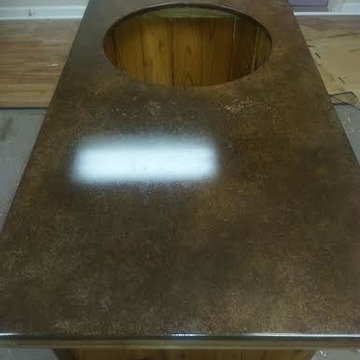 Custom Big Green Egg Tables