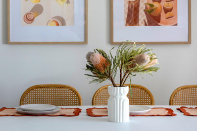 Design ideas for a dining room in Adelaide.