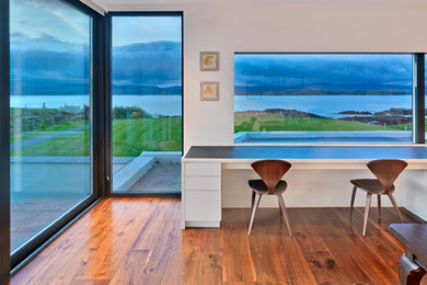 Inspiration for a modern home office remodel in Cork