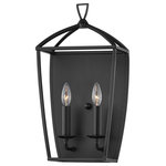 Hudson Valley Lighting - Bryant 2-Light Wall Sconce Aged Iron Finish - Features: