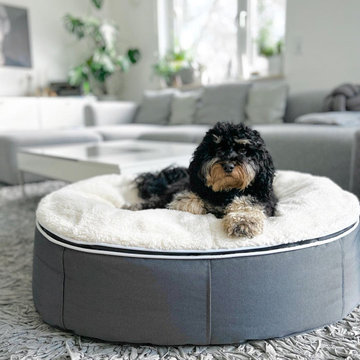 Luxury Soft Dog Bed (Waterproof & Chew Resistant)