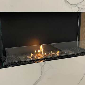 Temperature Controlled Indoor Ethanol Fireplace