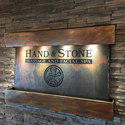 Hand & Stone Water Feature - Indoor Fountains