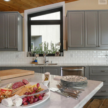 New Windows in Beautiful Kitchen - Renewal by Andersen San Francisco Bay Area