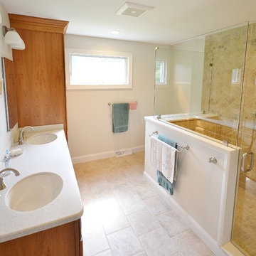Master Bath with Large Shower plus Seat