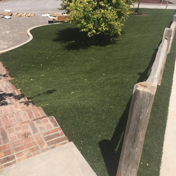 Artesia Residential Turf area to help with erosion