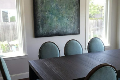 Inspiration for a large contemporary dining room in San Francisco.
