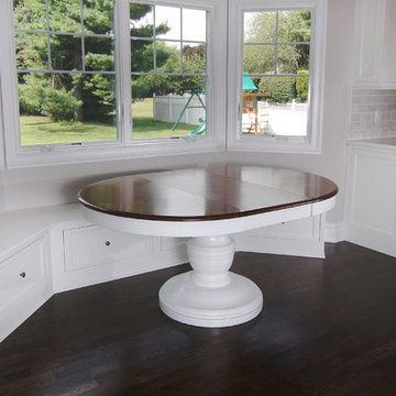 Transitional White Kitchen