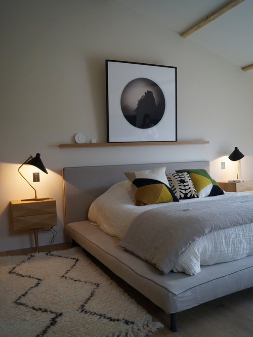 Shelf Above Bed Ideas, Pictures, Remodel and Decor