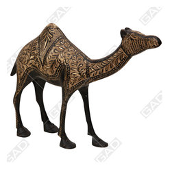 CAMEL FIGURINE JASMINE BLACK - Home Accessories & Decor