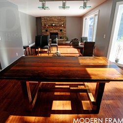 Reclaimed Wood Frame Tables - Dining Tables