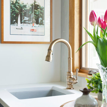 Midcentury Roots Kitchen Remodel | Hopkins, MN | White Birch Design