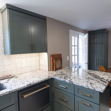 Storage-Focused Kitchen Remodel with Custom Pantry + Layout Reconfiguration