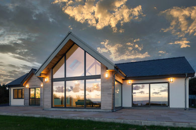 Design ideas for a beach style home in Other.
