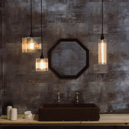 Reeded LED Bathroom Pendant Cluster - Pendant Lighting