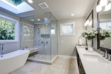 Bathroom - transitional bathroom idea in Toronto