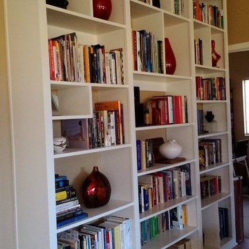 Floor to Ceiling Custom Shelving