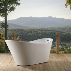 Aqua LAVELLO 67" Free Standing Bathtub - Bathtubs