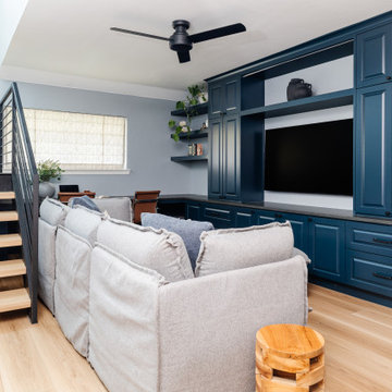 The Steel Blue Lounge | Family Flex Space