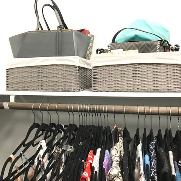 Conroe New Build Master Closet