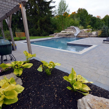A modern back yard play-land