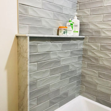 Glass Tile Bathroom