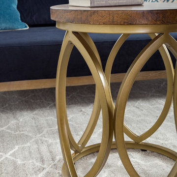 Gemma 20 inch Round End Table