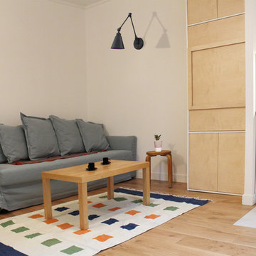 Transformation d'une loge de gardien en appartement