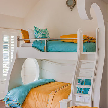 Summer Mooring - Kids Bunk Room - Cape Cod, MA Custom Home