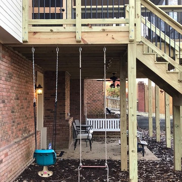 Screened Porch and Deck Combination in North Highlands