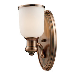 Elk Lighting - Elk Lighting 66180-1 Wall Sconce Brooksdale - Ceiling Lighting