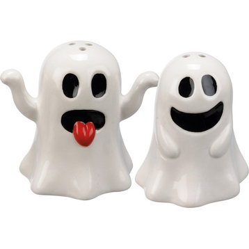 Spooky Cute Ghosts Fun Halloween Salt and Pepper Shakers