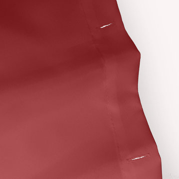 Zipper Stripe Ligonberry Red 70" w x 73" h Shower Curtain