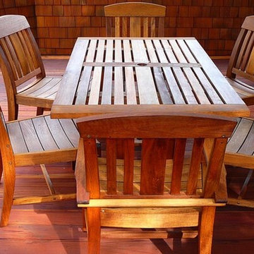 Restoration of Redwood Deck & Shingle Siding