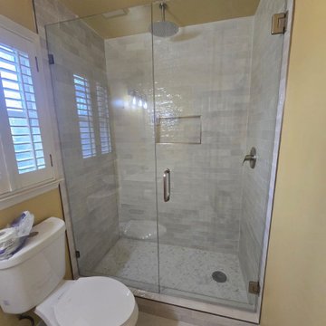 Custom Shower Installation and Tilework