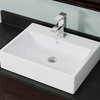 V2502 Porcelain Vessel Sink, White, Sink Only, No Additional Accessories