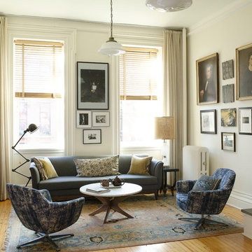Transitional Living Room