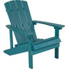 Charlestown All-Weather Adirondack Chair, Sea Foam Faux Wood