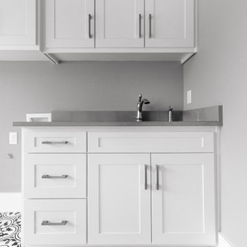 Southlake, TX painted brick home