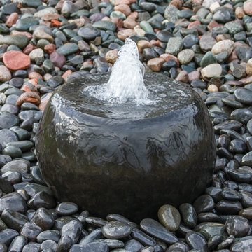 Oribu Basalt Fountain