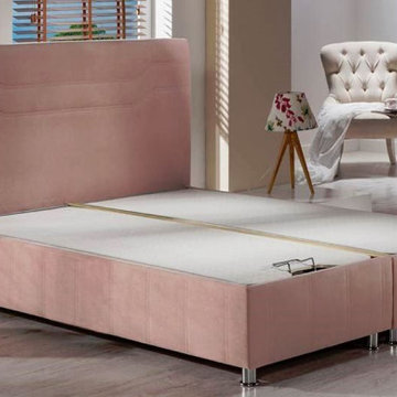 Ferro Base & Headboard, (King Size) by Istikbal