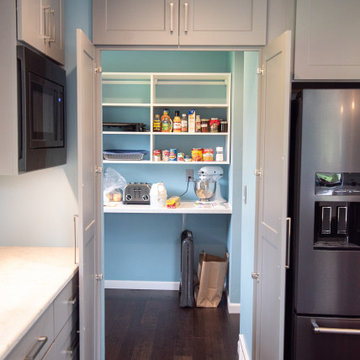 Hidden Walk-In Pantry