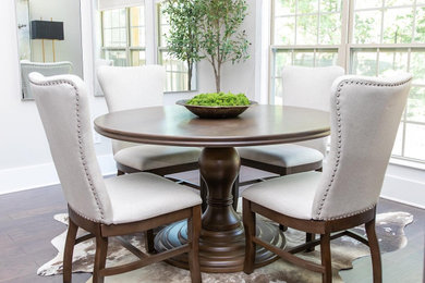 Transitional dining room photo in Other