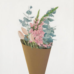 Fresh Flowers 2 by Donna Christie - Paintings