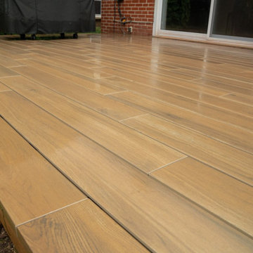 Unique Deck Replacement Using Innovative Tanzite Stone