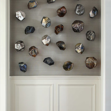 Art Glass Rock Wall