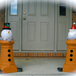 Antique Chimney Pots - Outdoor Decor